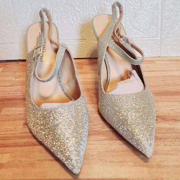 DREAM PAIRS Women’s High Heels Closed Toe Stiletto Pointed Toe SIZE 8 Shoes - Picture 3 of 10